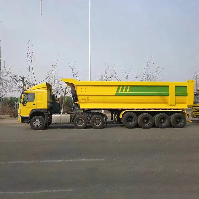 Jaké jsou použití a vlastnosti Dump Semi Trailer?