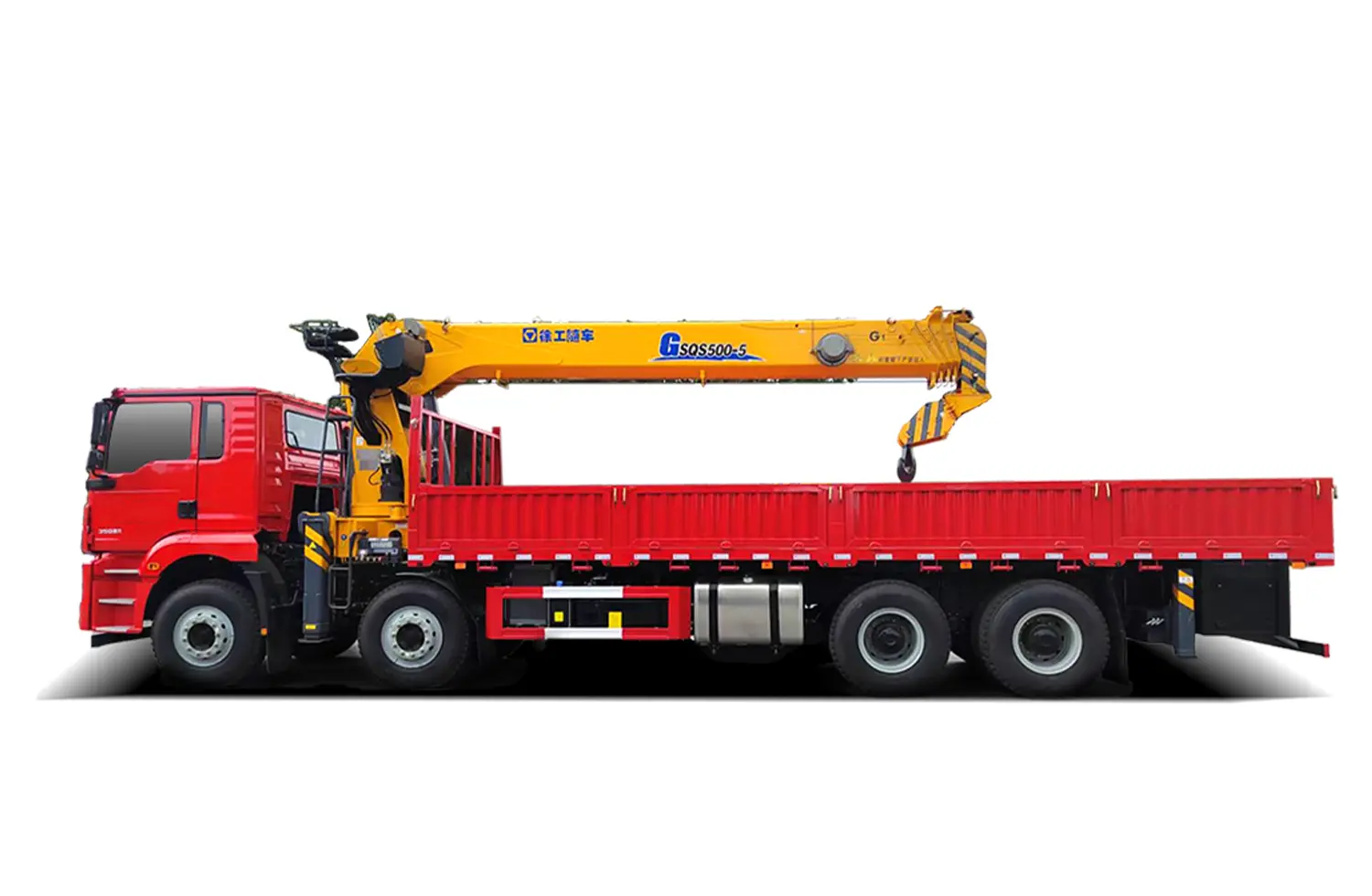 Crane namontovaný na kamionu